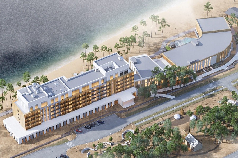 На Байкале приближается к завершению важный этап строительства нового хилинг-отеля На Байкале приближается к завершению важный этап строительства нового хилинг-отеля