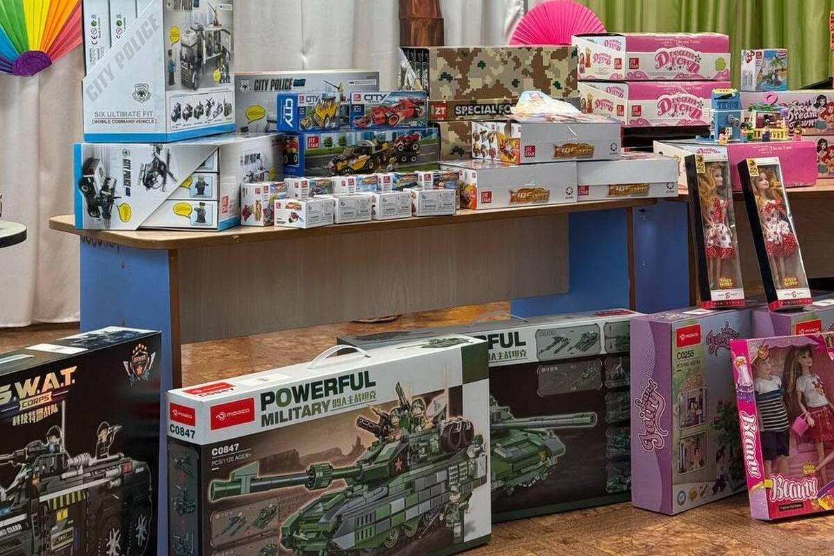 В Чите на детсады «упало» 3,5 тонны игрушек