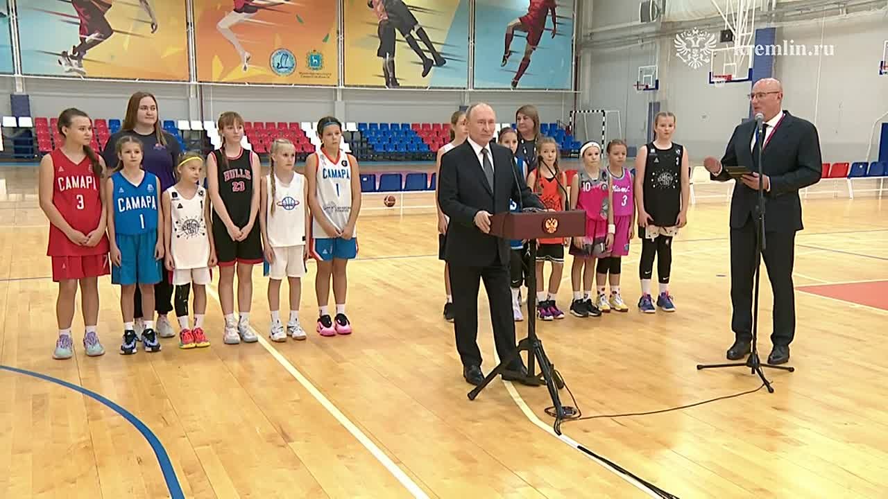 Путин открыл по видеосвязи Волейбольный Центр в Улан - Удэ