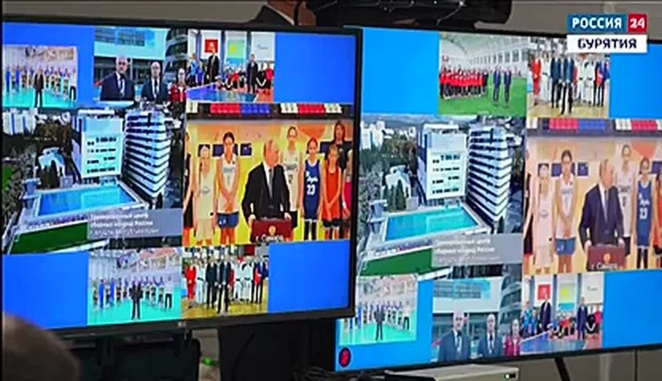 Первый и единственный в Бурятии волейбольный центр презентовали Президенту России