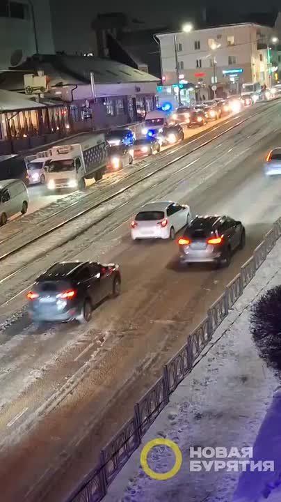 Улан-Удэ утопает в пробках