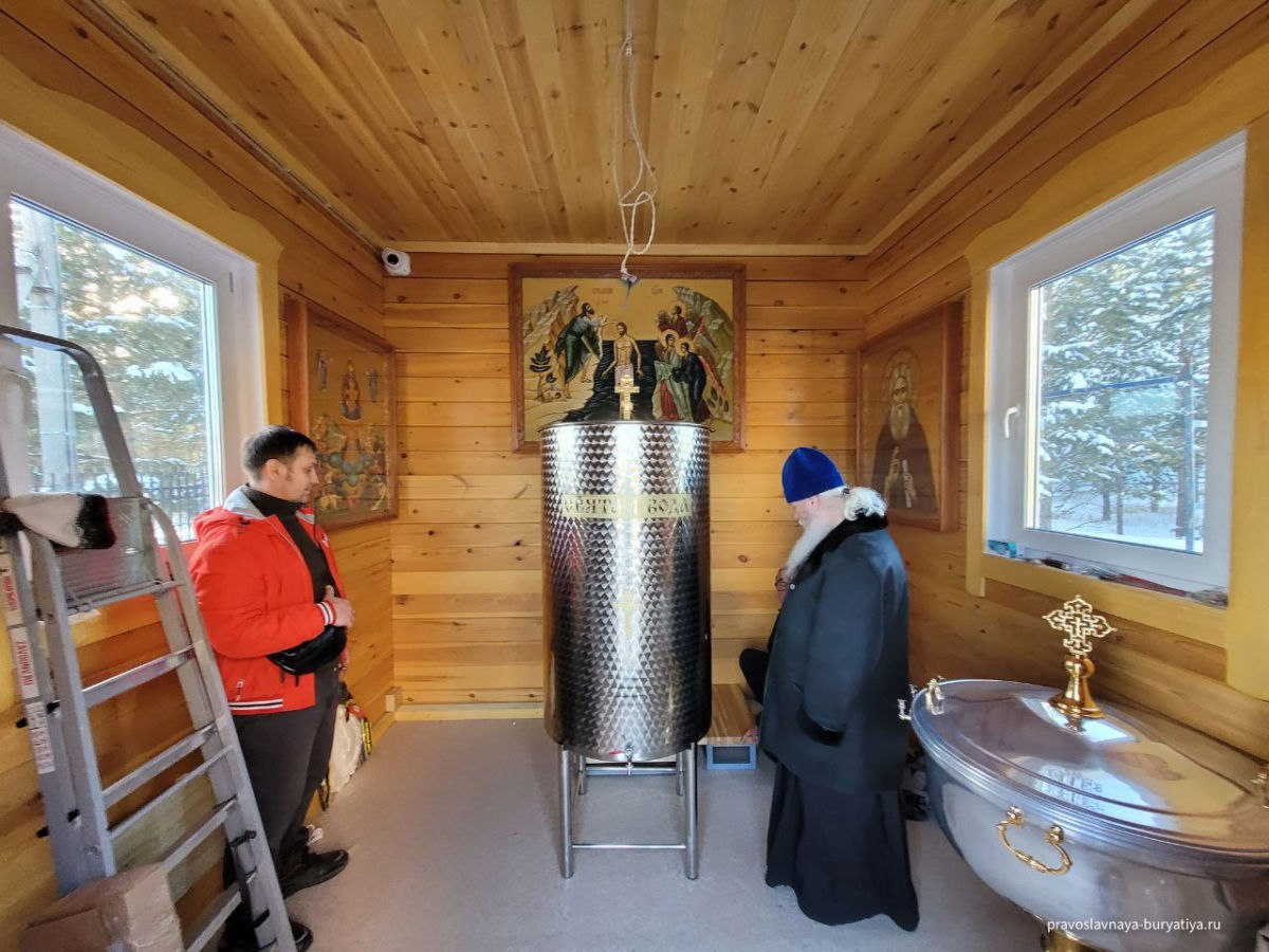 На Верхней Берёзовке в Улан-Удэ завершают строительство часовни
