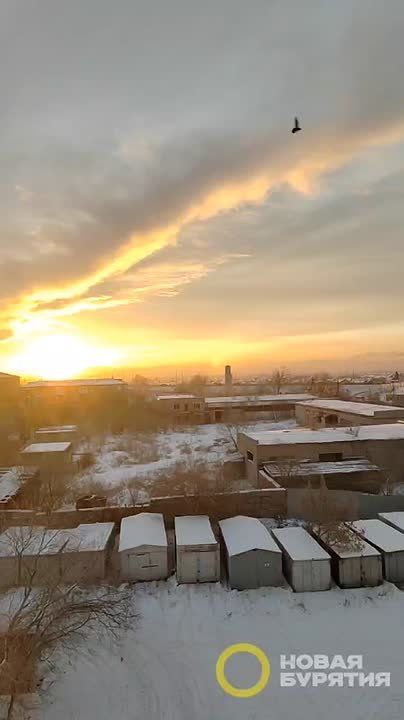 Над Улан - Удэ зафиксировали вертикальную радугу