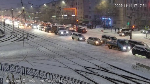 Дорожная ситуация в районе Элеватора на текущее время