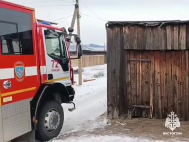 В Бурятии за сутки:. Пожарные подразделения ликвидировали 4 загорания