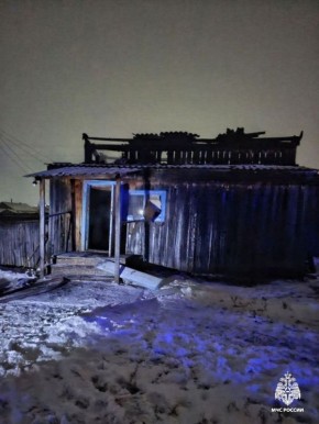 Хозяин дома погиб на пожаре