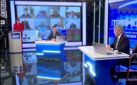 На прямой эфир с Главой Бурятии поступило свыше 1500 вопросов