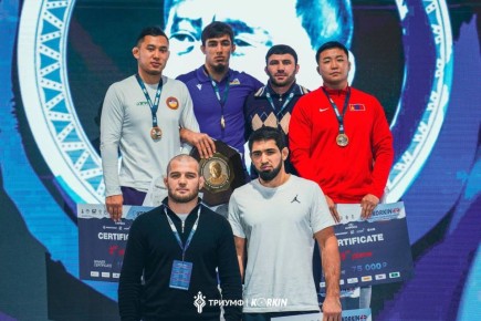 Семь борцов из Бурятии завоевали медали на международном турнире!