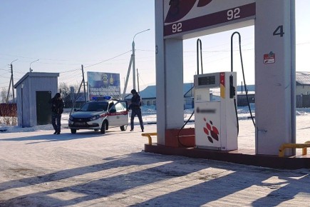 На автозаправке в Мухоршибири задержали дебошира