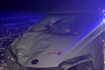 В Бурятии иномарка насмерть сбила пешехода в темное время суток