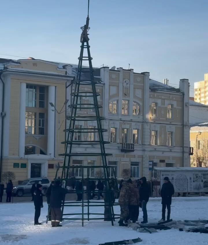 Сколько метров ёлочка? Совсем маленькая – 27!