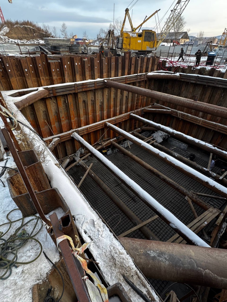 В историческом центре города строят новую канализационную станцию В историческом центре города строят новую канализационную станцию