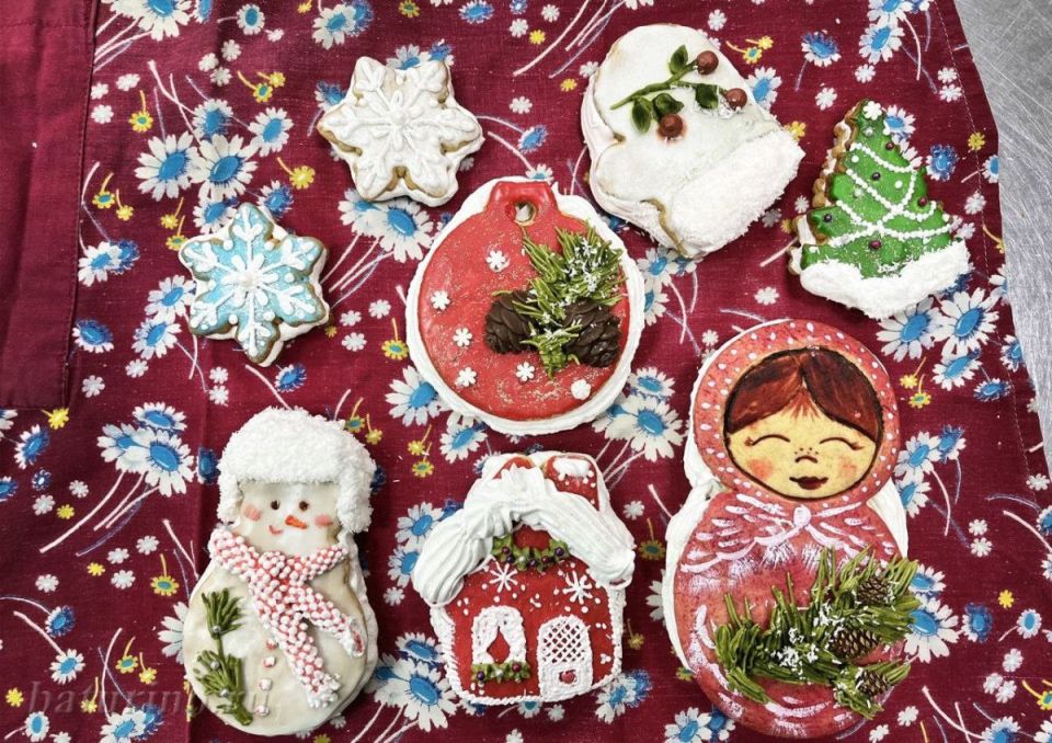 Вот такие замечательные зефиросендвичи научились делать сестры Сретенского монастыря