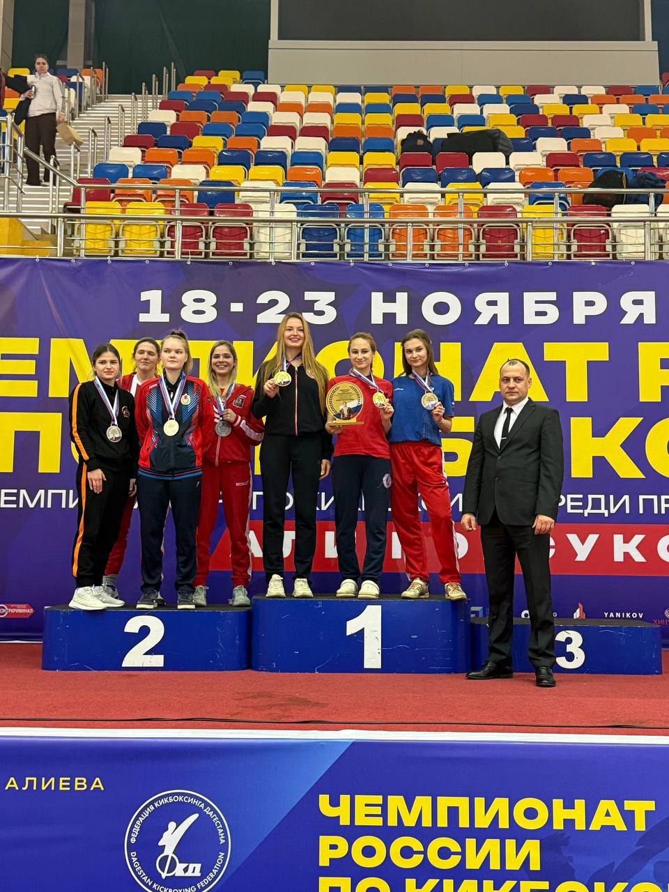 В Каспийске завершился Чемпионат России по кикбоксингу! В Каспийске завершился Чемпионат России по кикбоксингу!