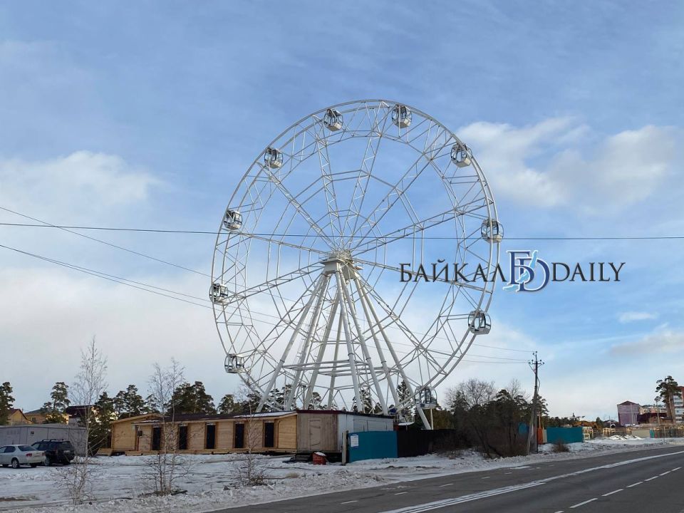 В Улан-Удэ активизировалось строительство колеса обозрения