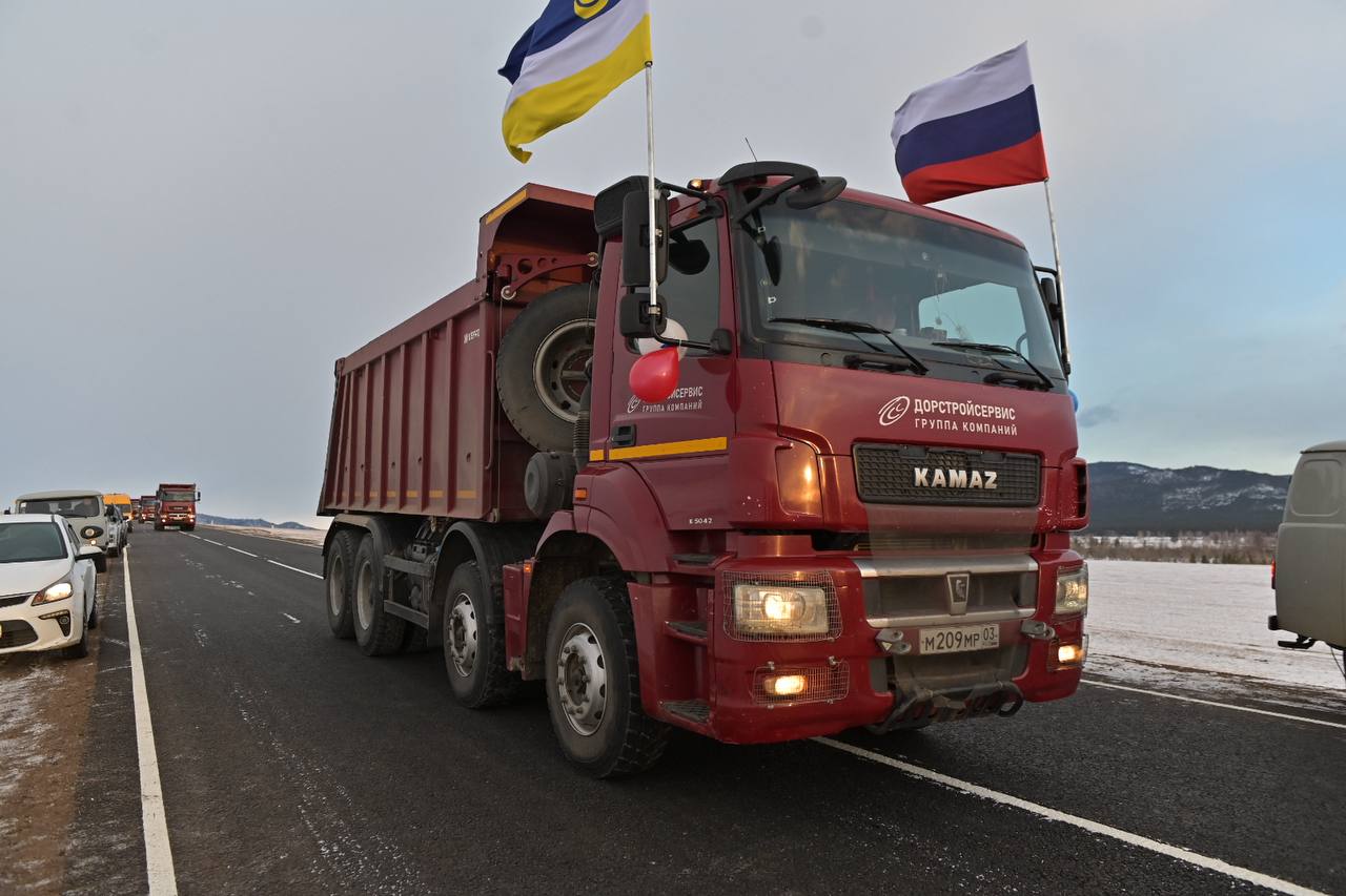 17 км новой дороги открыли в Хоринском районе Бурятии 17 км новой дороги открыли в Хоринском районе Бурятии
