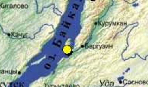 Землетрясение произошло накануне вечером в Бурятии