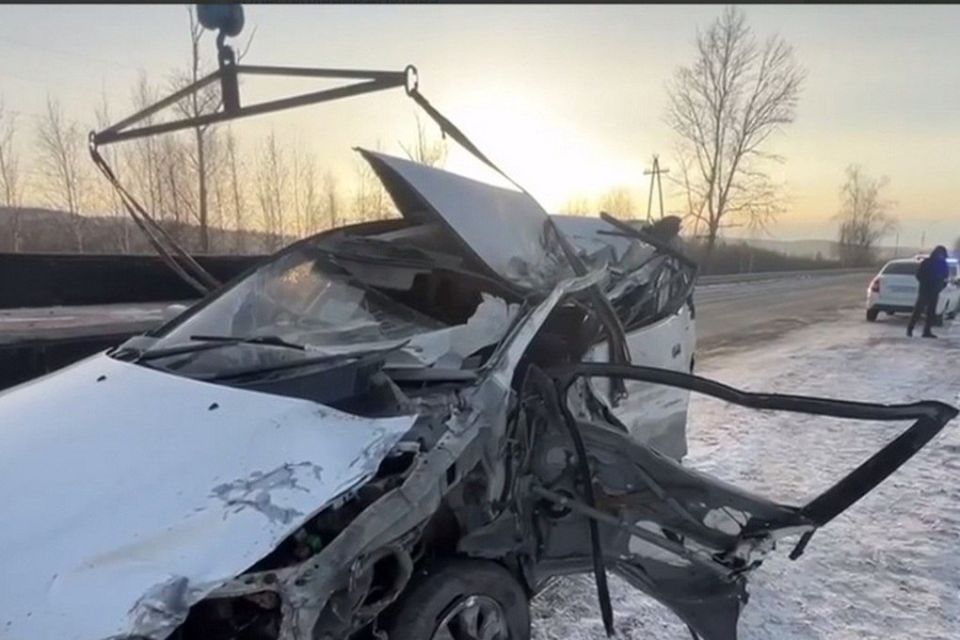 В Бурятии в ДТП погиб пассажир «Тойоты Гайя»