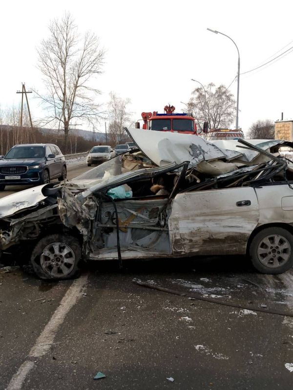 В Бурятии в ДТП погиб человек