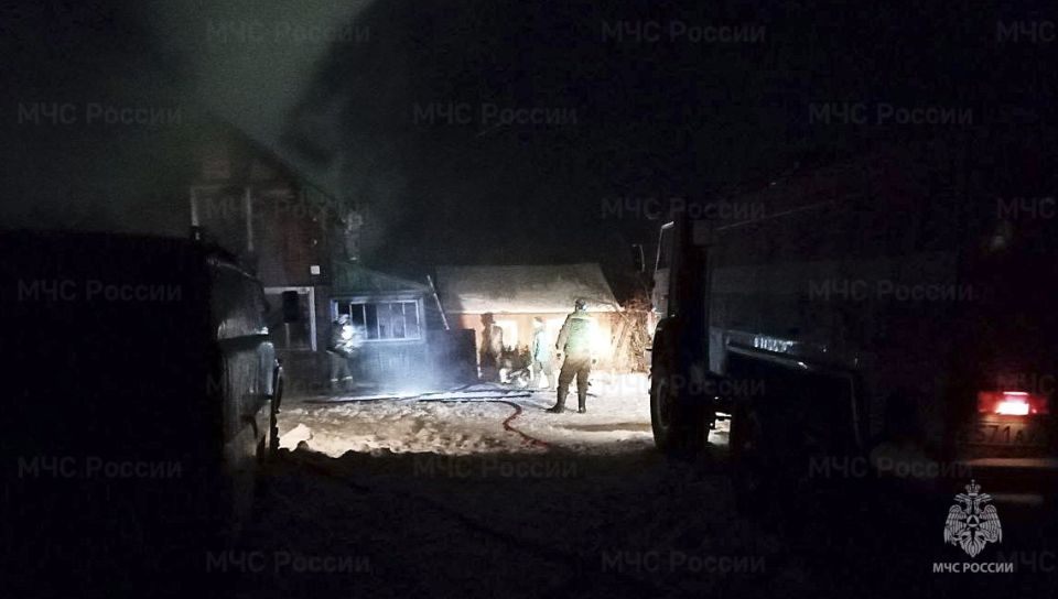 Двое маленьких детей погибли на пожаре