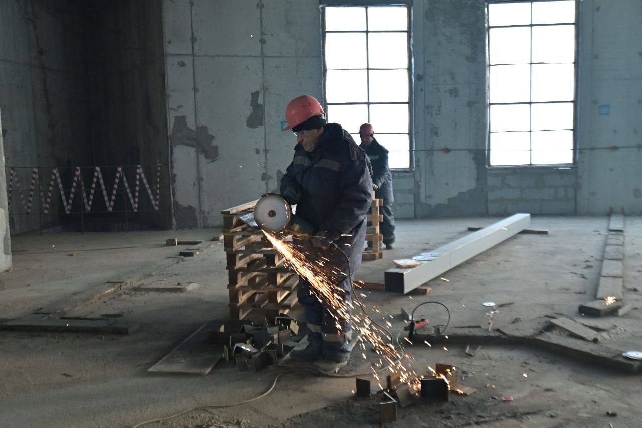 Здание Национального музея в центре Улан-Удэ строят ударными темпами Здание Национального музея в центре Улан-Удэ строят ударными темпами