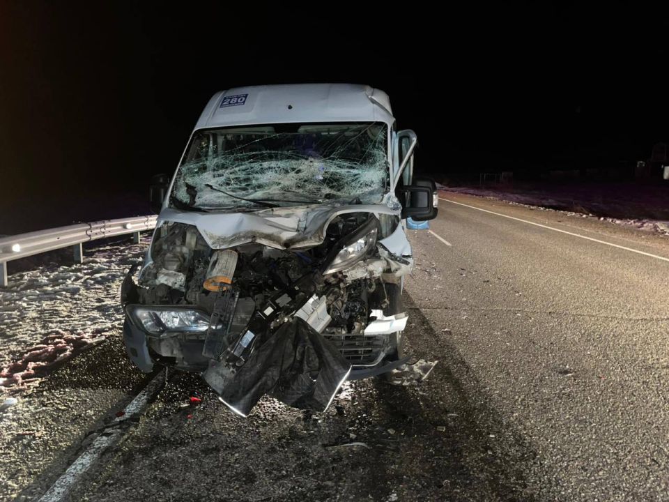 Сразу два ДТП в Бурятии из –за столкновения с коровами