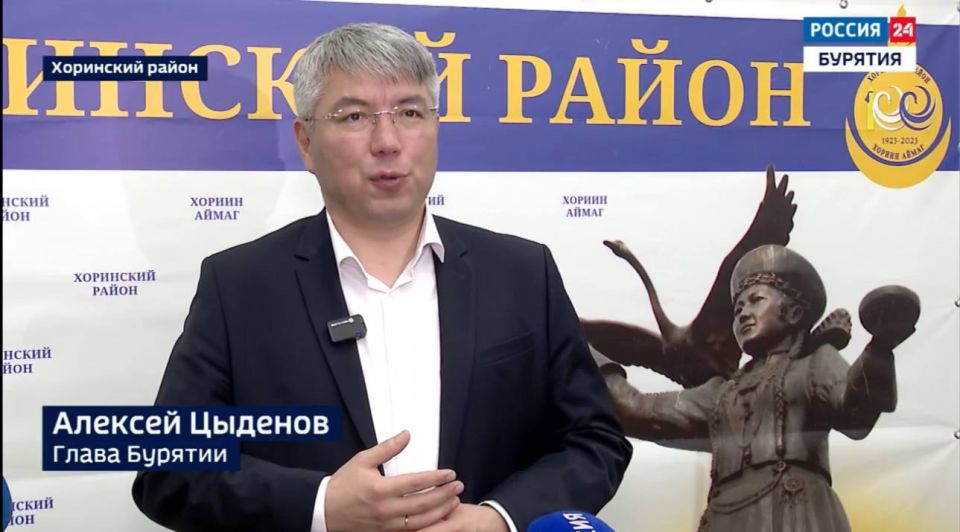 Алексей Цыденов с рабочей поездкой посетил Хоринский район