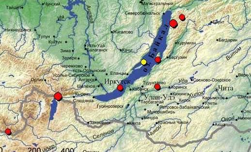 Землетрясение произошло на Байкале