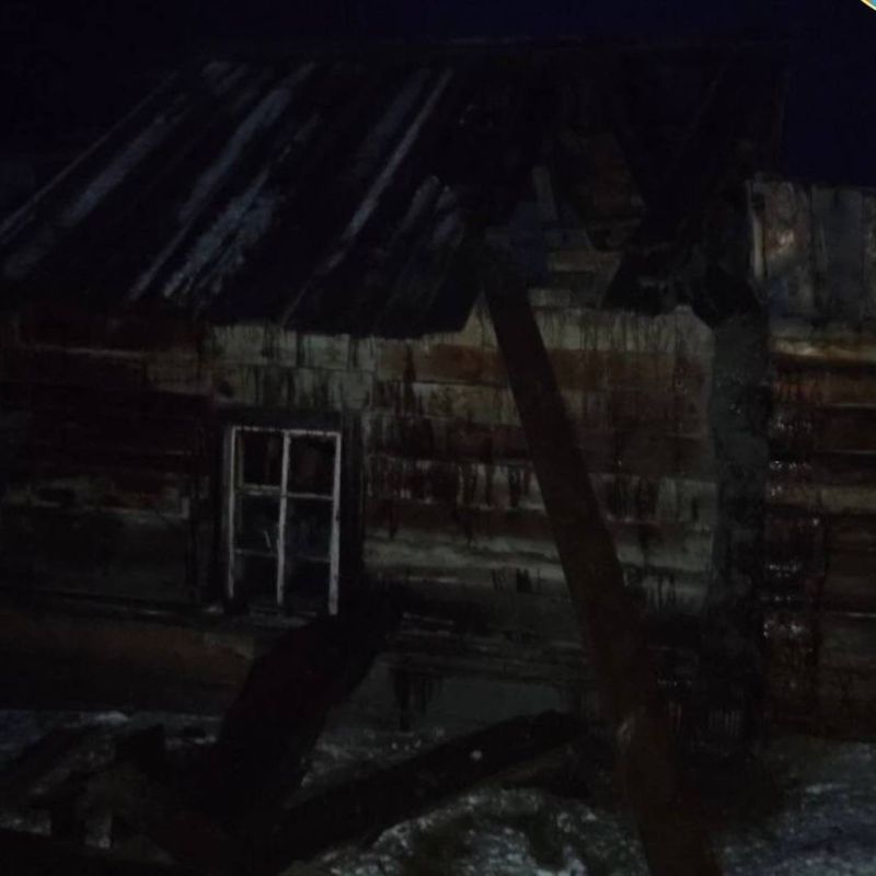 В Баргузинском районе пострадал мужчина при пожаре