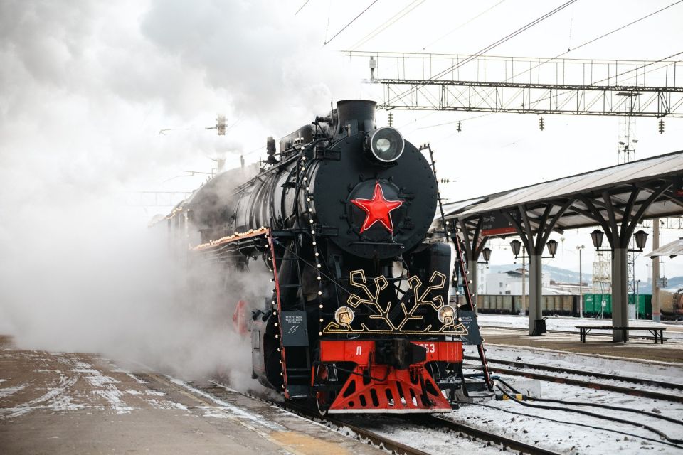 Поезд Деда Мороза прибыл в УланУдэ