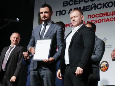 Всероссийские соревнования по армейскому рукопашному бою!