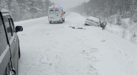 На федеральной трассе «Байкал» в Кабанском районе Бурятии произошло очередное ДТП