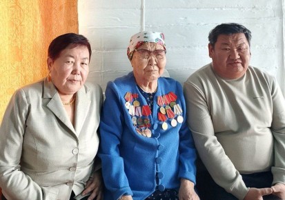 Жительница Бичурского района Зыгбу Батоцыреновна Дашиева отметила 95-й день рождения!