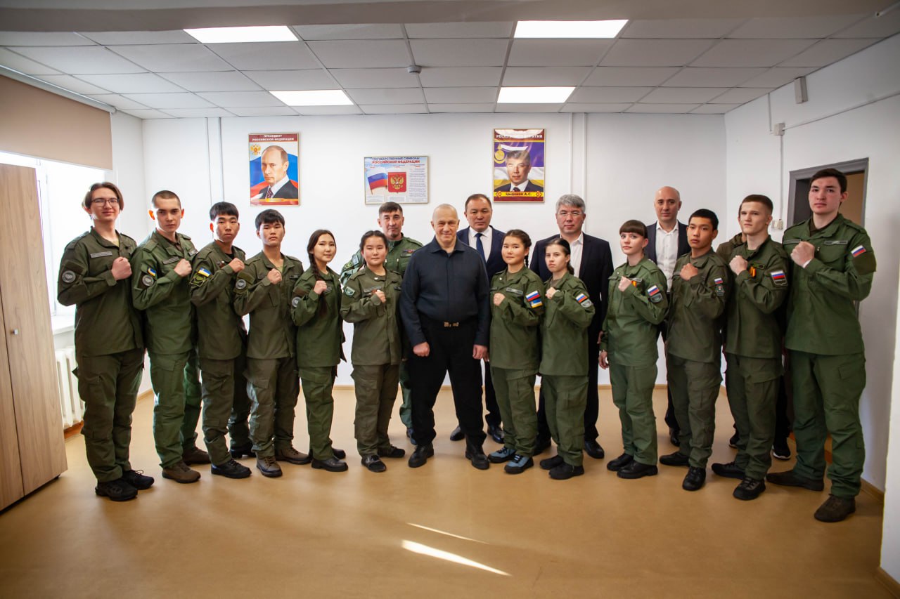 Юрий Трутнев посетил филиал Центра «ВОИН» в Бурятии