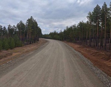 В Заиграевском районе Бурятии отремонтировали региональную автодорогу
