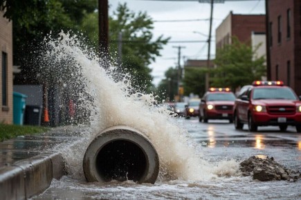 Коммунальные происшествия в Улан-Удэ: отключения электричества и прорыв канализации