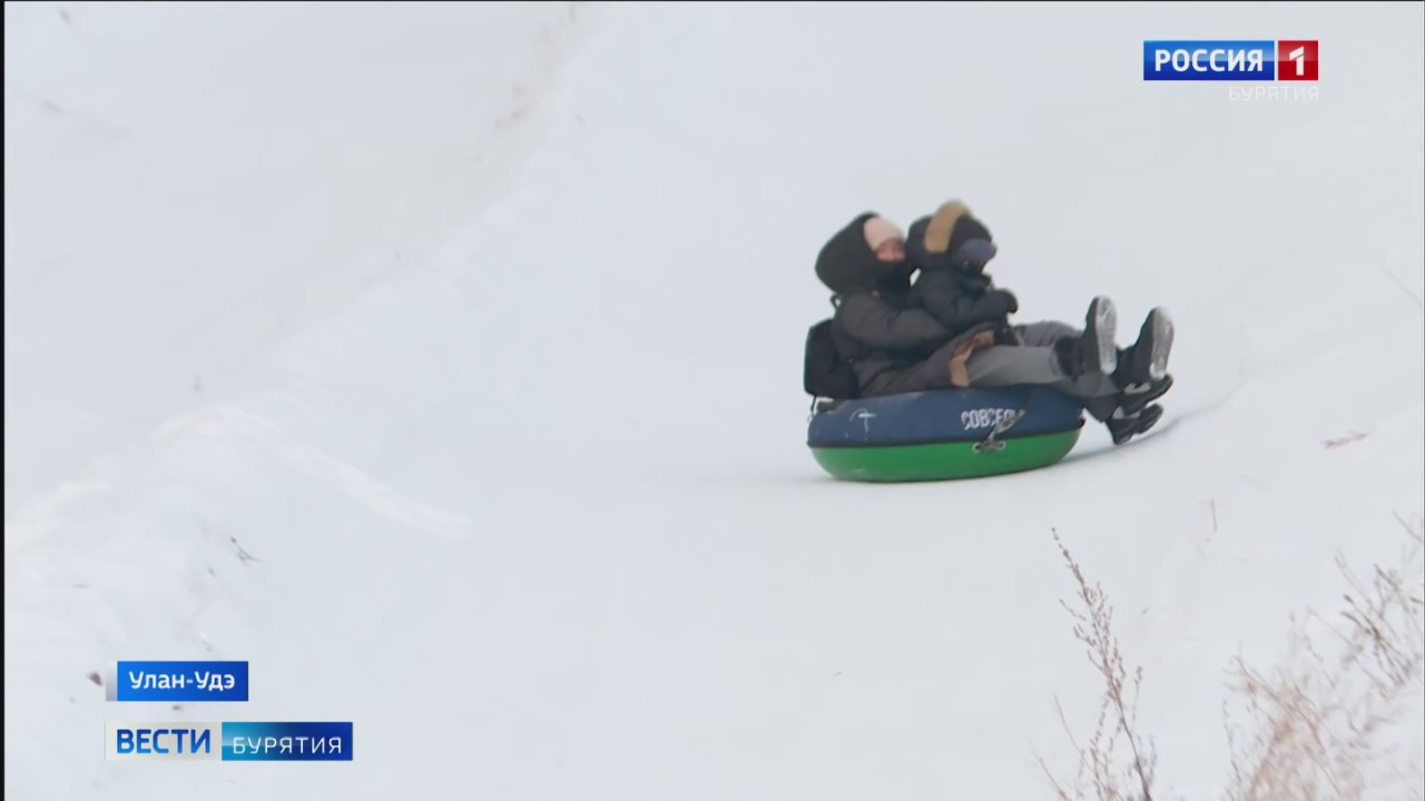 В Бурятии открылся сезон катания на "ватрушках"