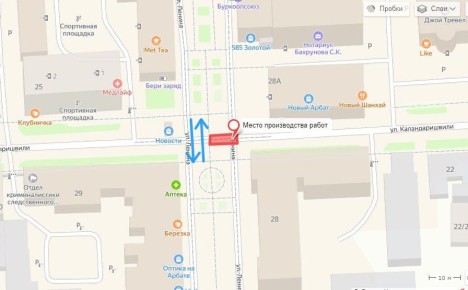 Под Арбатом уложат новые трубопроводы