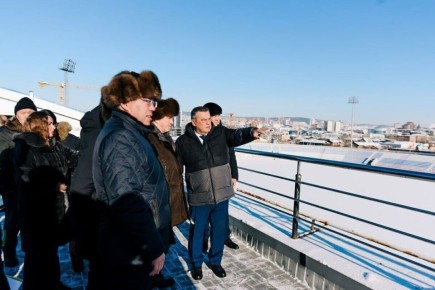 Юрию Трутневу показали основные стройки УланУдэ в рамках реализации мастерплана