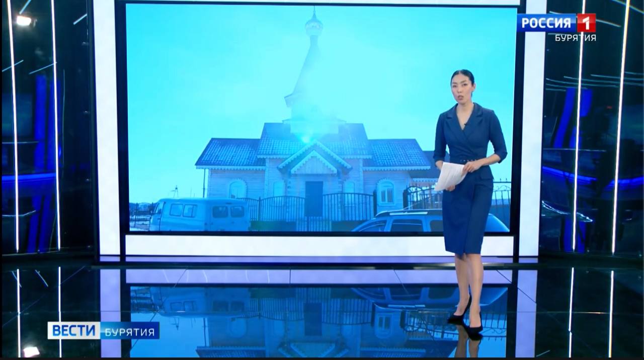 В селе Романовке Баунтовского эвенкийского района открыли храм, построенный методом народной стройки