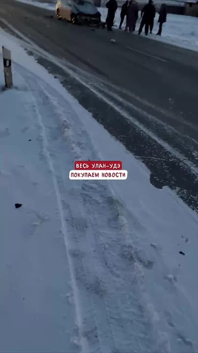 Иномарка, жигули и корова: двойное ДТП произошло в Бурятии