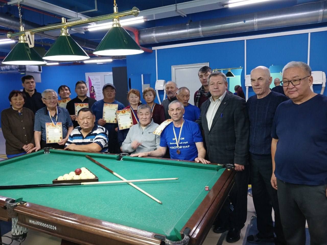 Республиканский турнир по бильярду среди инвалидов «Новогодний Кубок»