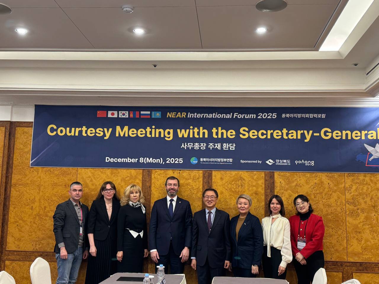 8 декабря Генеральный секретарь Ассоциации Лим Бён Джин провел встречу с российскими представителями, в ходе которой обсуждались вопросы участия российских регионов в работе Ассоциации, в том числе с учетом председательства...