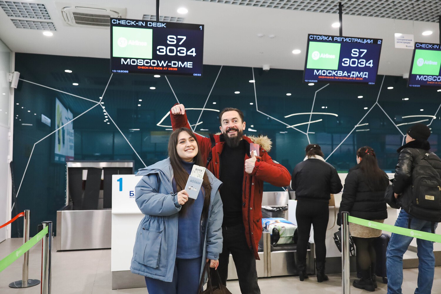 Аэропорт "Байкал" в Улан-Удэ чествовал своего 800-тысячного пассажира