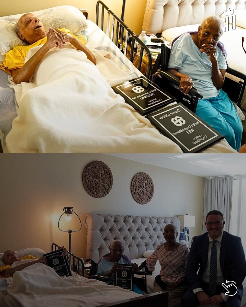 САМАЯ ПОЖИЛАЯ ПАРА В МИРЕ ПРОЖИЛА В БРАКЕ 83 ГОДА Элеонор (107 лет) и Лайл Гиттенс (108 лет) из Майами стали официально признанной самой долго... САМАЯ ПОЖИЛАЯ ПАРА В МИРЕ ПРОЖИЛА В БРАКЕ 83 ГОДА Элеонор (107 лет) и Лайл Гиттенс (108 лет) из Майами стали официально признанной самой долго...