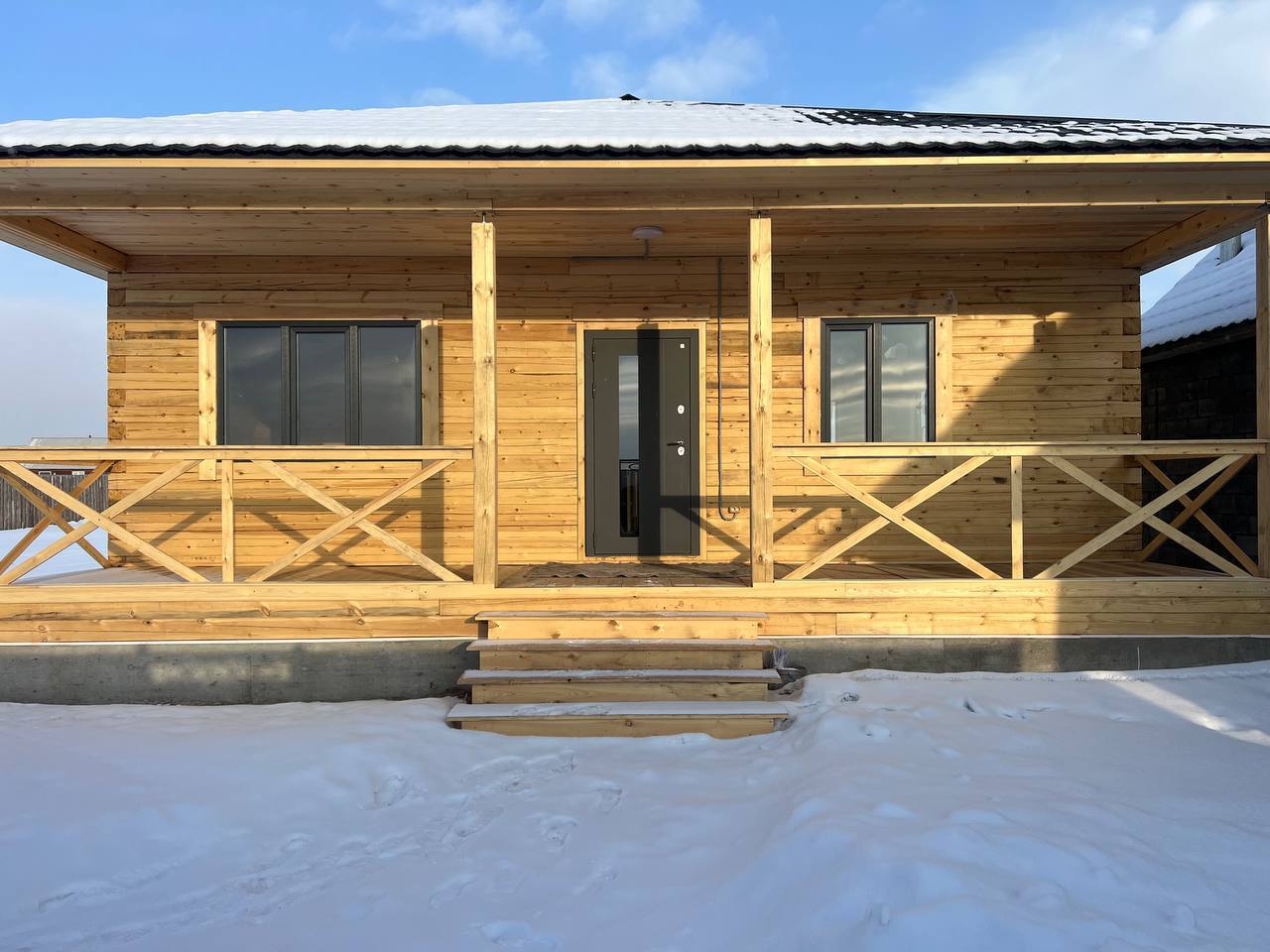 Бурятский фермер построил дом для своего работника при поддержке государства