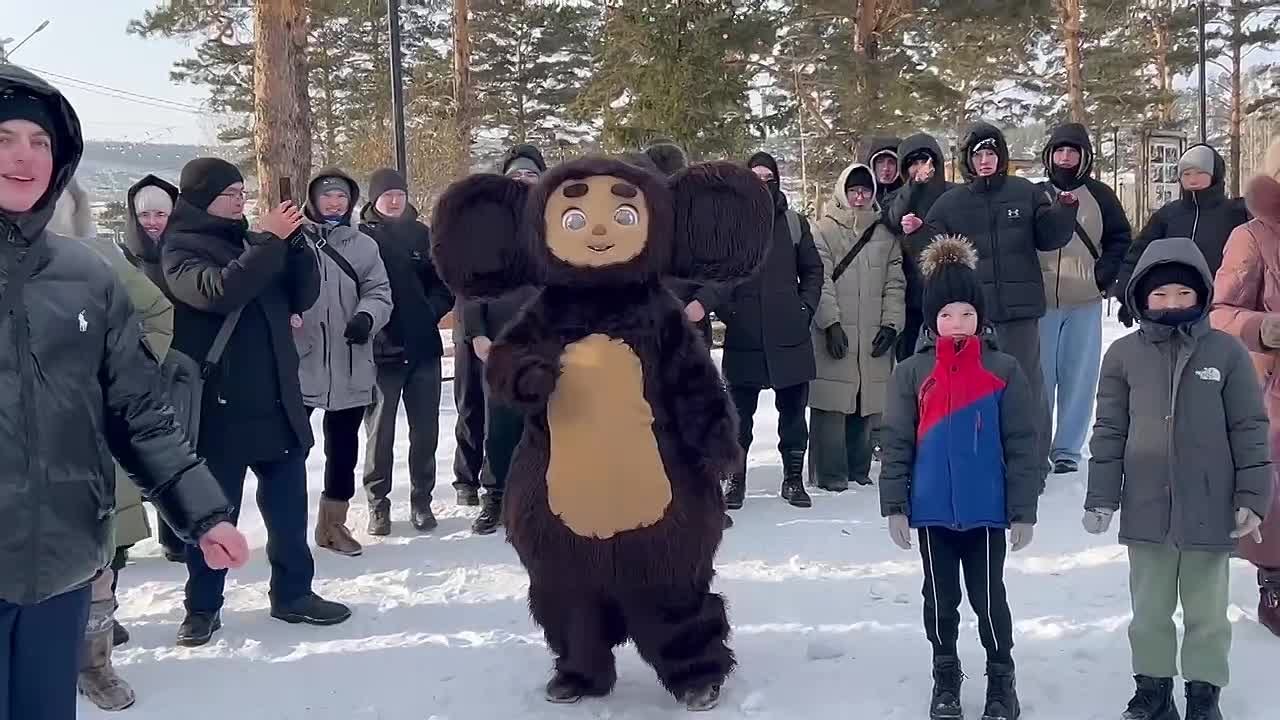 Парки Улан-Удэ с размахом открыли зимний сезон