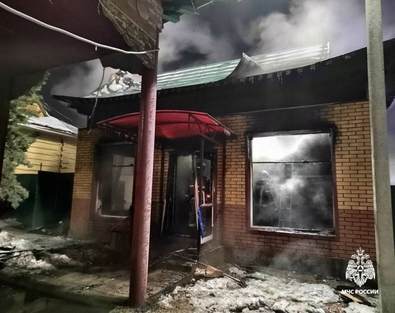 Пожар в дацане Улан-Удэ ликвидирован