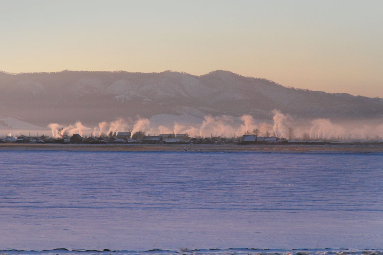 Бурятия из окна автомобиля Бурятия из окна автомобиля