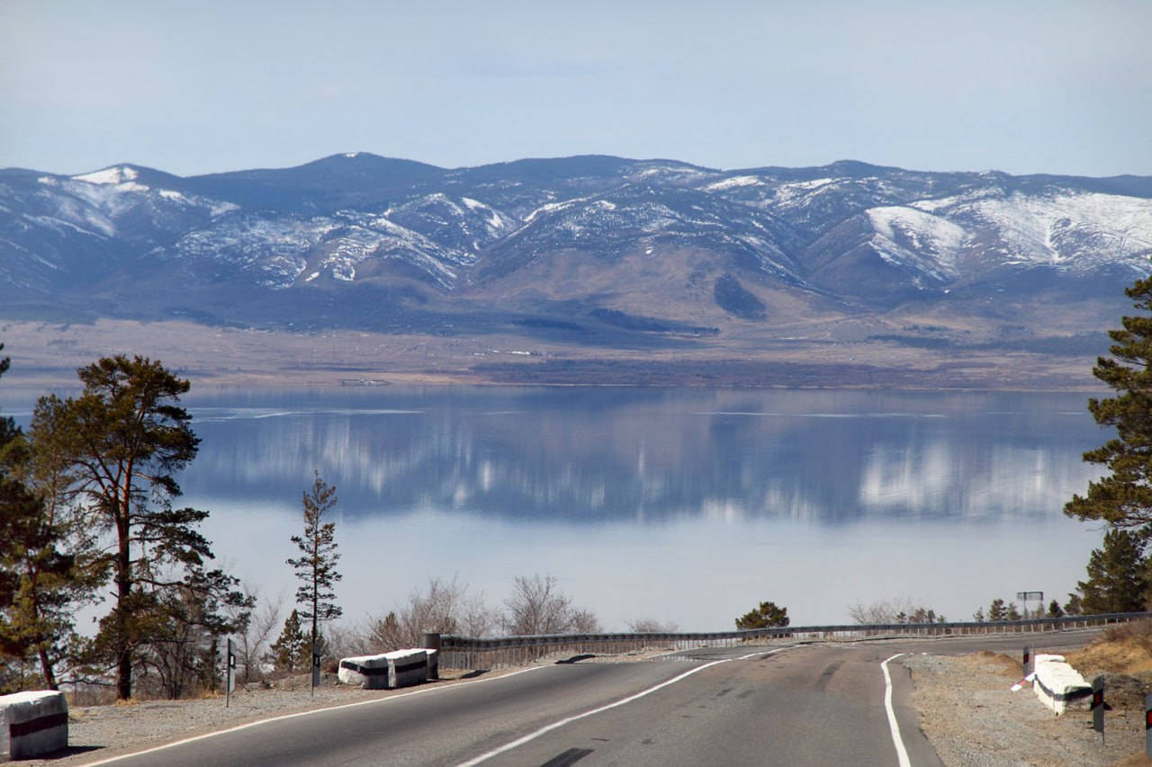 Бурятия из окна автомобиля Бурятия из окна автомобиля